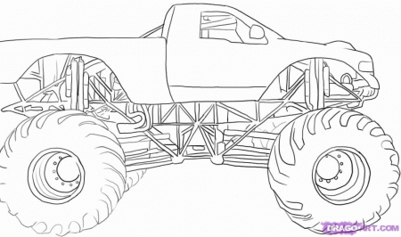 Train Free Printable Monster Truck Coloring Pages For Kids ...
