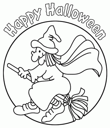 Witch Coloring Page | crayola.com