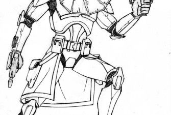 Captain Rex - Coloring Pages for Kids and for Adults
