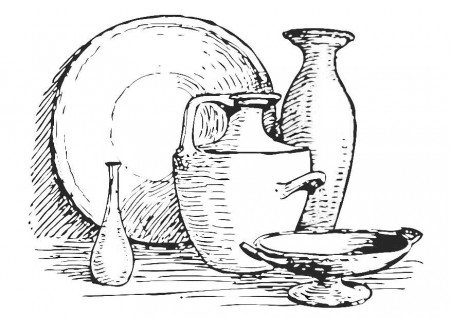 Coloring page still life - img 19368.