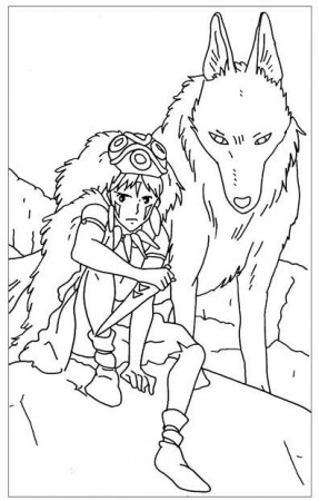 Studio Ghibli Coloring Pages Printable for Free Download