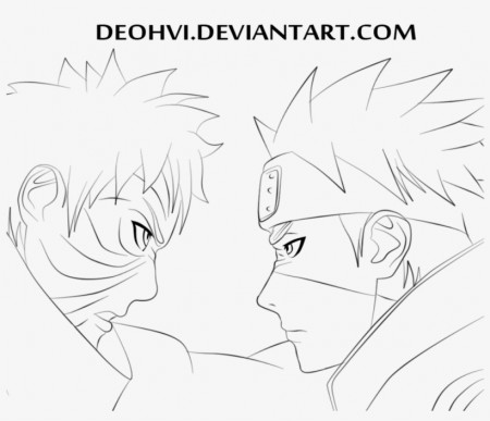 Goodbye Obito 687 Coloring Page - Naruto - Free Transparent PNG Download -  PNGkey