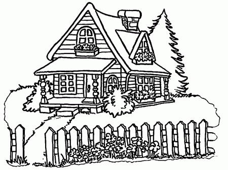Coloring Page ~ House Coloring Sheet Tremendous ...