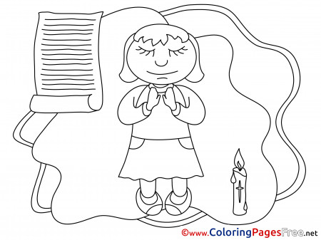 Priest Coloring Pages Confirmation