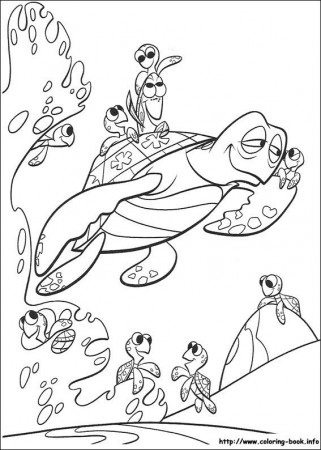 Finding Nemo coloring pages on Coloring-Book.info