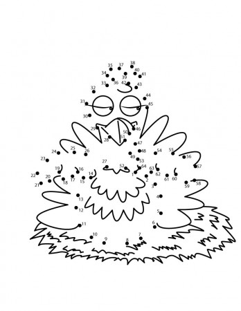 New Coloring Pages : Turkey Nest Dot To Thanksgiving Game ...