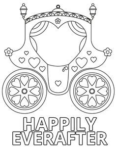 Wedding To Print - Coloring Pages for Kids and for Adults