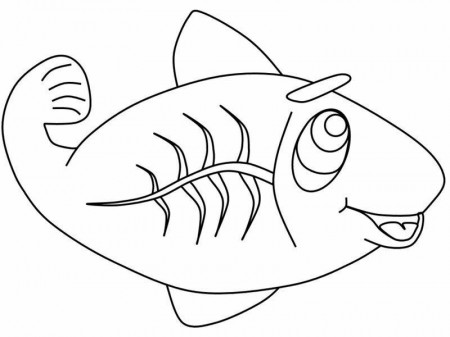 X-ray Fish Coloring Pages Picture 26 – 26 Picture Fish Coloring ...