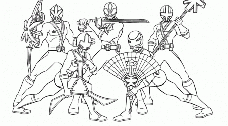 Power Rangers Coloring Pages Book - Colorine.net | #25390