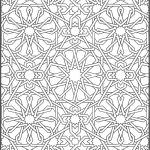 Mosaic Pictures To Colour - Coloring Pages for Kids and for Adults