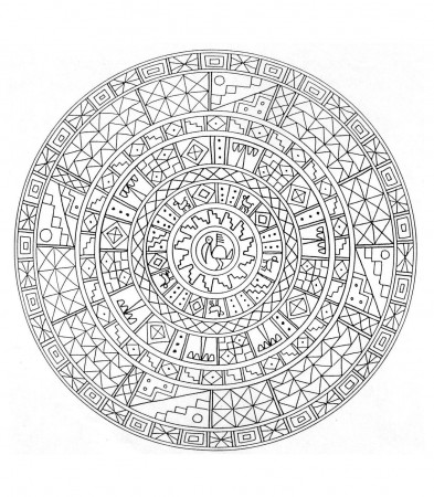 Mandalas - Coloring Pages for adults - Page 6