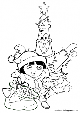 Christmas coloring pages | Snow ...