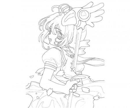 Cardcaptor Sakura Coloring Pages - Coloring Page