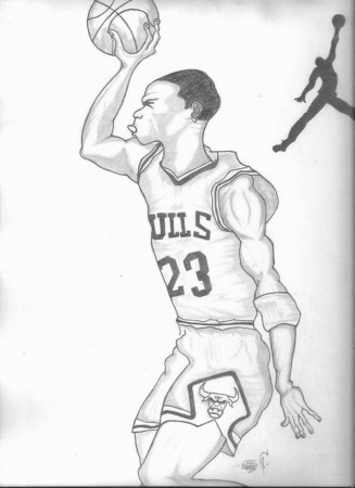 Michael Jordan Coloring Page | Coloring Pages