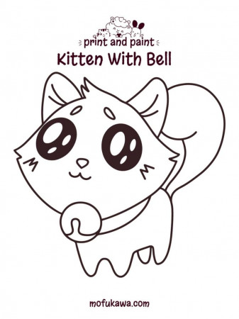 Printable Kitten Coloring Pages - For Kids And Adults