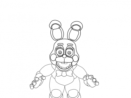 Toy Bonnie coloring pages