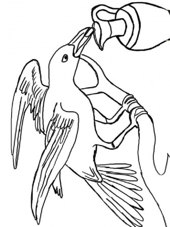 Crows coloring pages. Download and print Crows coloring pages