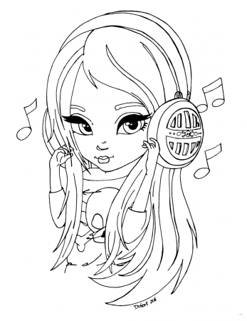 Headphones | Coloring pages, Coloring books, Coloring book pages