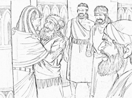 Joseph: Hey, Egypt! Here We Come! - Coloring Page 2