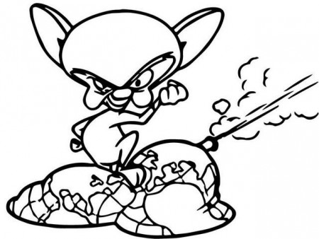 Best Funny Brain Coloring Page Of Pinky And The Brain | Monster coloring  pages, Coloring pages, Valentine coloring pages