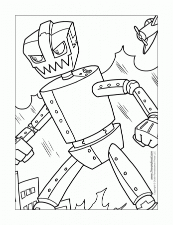 Lego Robot Coloring Pages Robot Coloring Pages Robot Coloring ...
