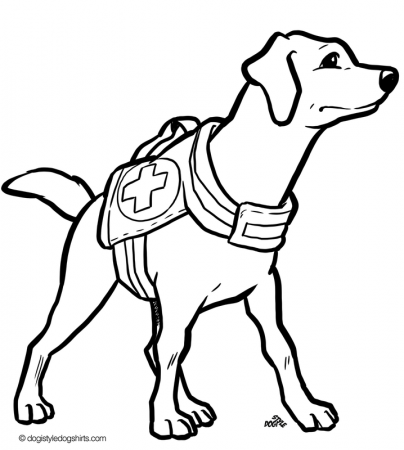 20 free Dog coloring pages | Coloring pages of dogs - DogiStyle