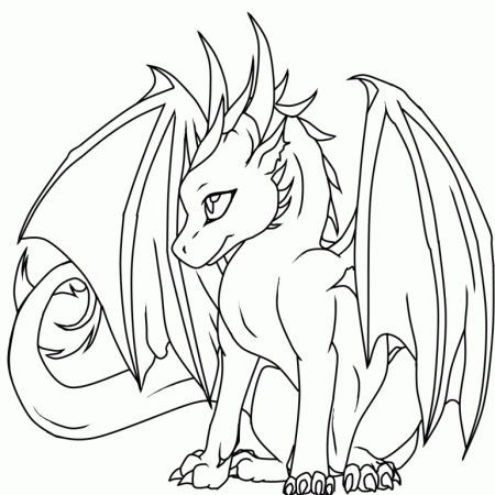 Cute Dragon Coloring Pages, cute dragon coloring pages coloring ...