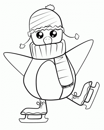 Related Penguin Coloring Pages item-11753, Penguin Coloring Pages ...