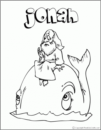 7 Pics of Jonah Coloring Pages For Preschool - Jonah Bible Story ...