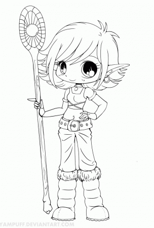13 Pics of Chibi Elf Coloring Pages - Cute Anime Chibi Girls ...