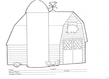 Barn Coloring Pages to Print | Coloring