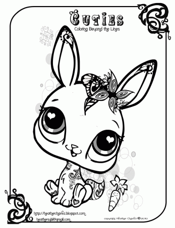 Cute Animal - Coloring Pages for Kids and for Adults