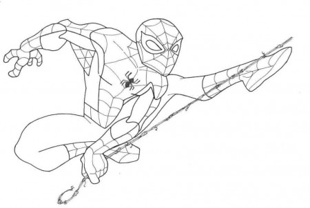 8 Pics of Spectacular Black Spider-Man Coloring Pages ...