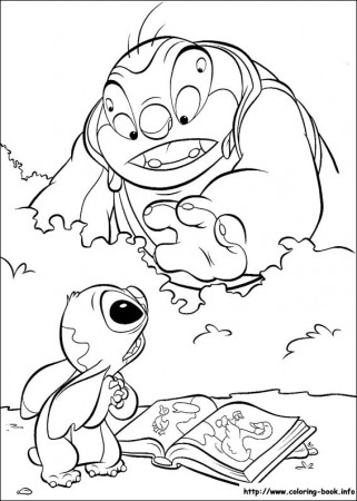 Lilo and Stitch coloring pages on Coloring-Book.info