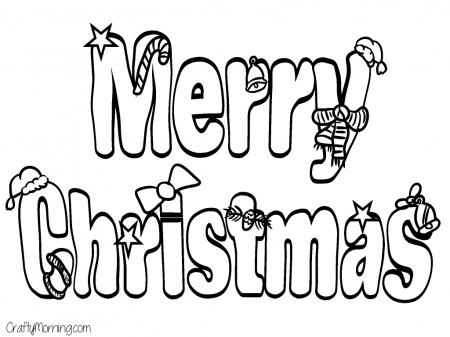 Free Printable Christmas Coloring Pages for Kids | Merry ...