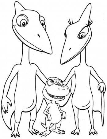 Free colouring sheets animal dinosaurs pteranodon for kids ...