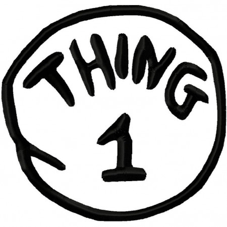 17+ Thing One Thing Two Clipart
