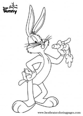 bug bunny looney toons coloring pages. bugs bunny coloring picture ...