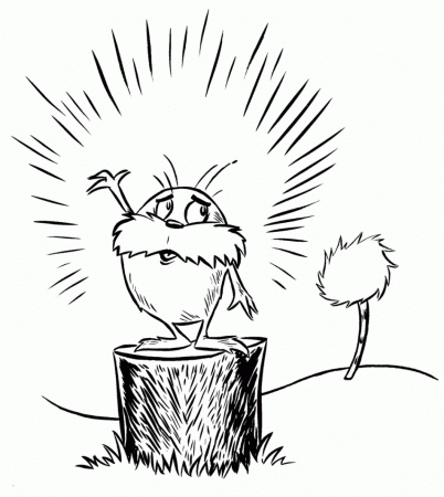 Dr Seuss Coloring Pages Sneetches Dr Seuss Coloring Pages Lorax ...