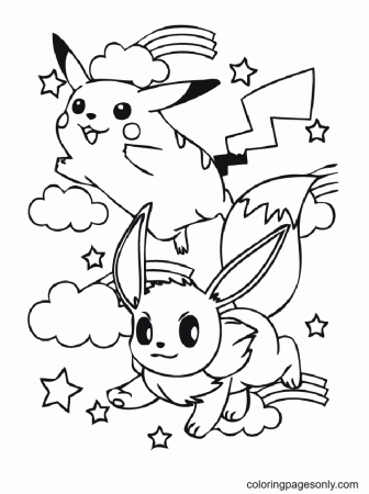 Pikachu Coloring Pages - Coloring Pages For Kids And Adults