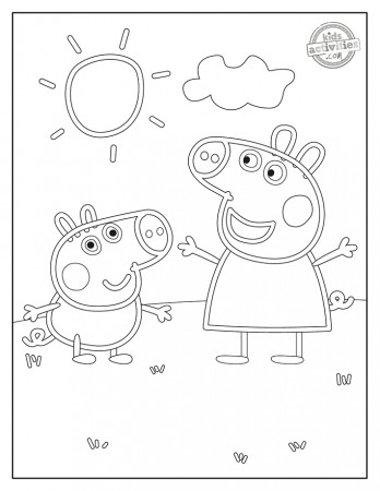 Free Peppa Pig Coloring Pages | Kids Activities Blog