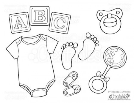 Baby Onesie Free Printable Coloring Page | Baby coloring pages, Baby shower  printables, Free printable coloring pages