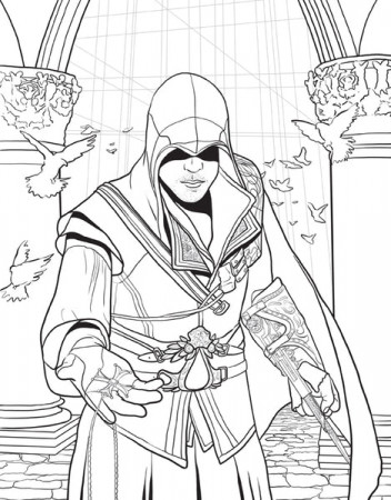 Assassin's Creed: The Official Coloring Book – Insight Editions