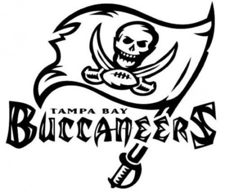 Tampa bay buccaneers logo coloring pages