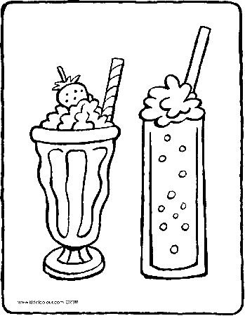 two milkshakes - kiddicolour