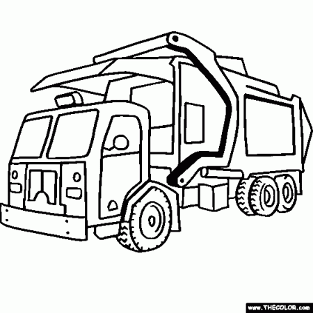 My kids love garbage trucks. I've printed this countless times for ...