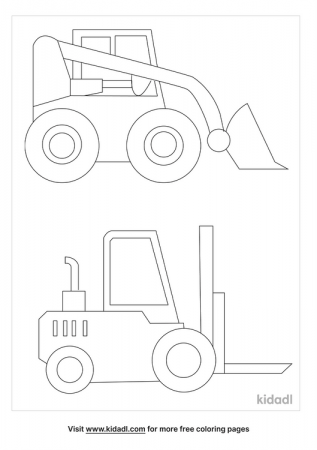 Tractor Coloring Pages | Free Vehicles Coloring Pages | Kidadl
