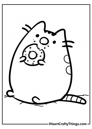 Pusheen Coloring Pages (Updated 2022)