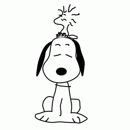 Printable Snoopy Coloring Pages | Coloring Me