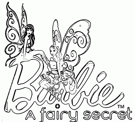 Barbie Coloring Page 14 | Wecoloringpage